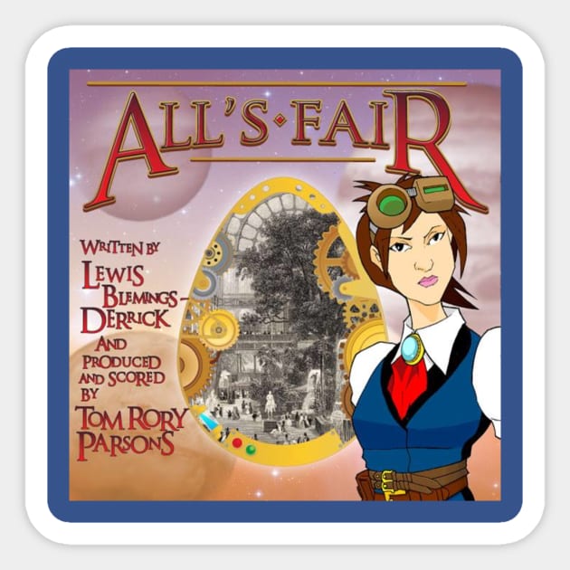 All's Fair Sticker by TRP